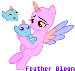 Size: 1875x1755 | Tagged: safe, artist:feather_bloom, derpibooru import, pony, baby, base, female, holding a pony, mother, mother and child, ms paint, parent and child, simple background, white background