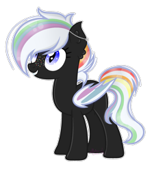 Size: 1673x1733 | Tagged: safe, artist:azulsnow, derpibooru import, oc, bat pony, pony, female, mare, simple background, solo, transparent background