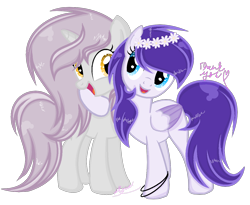 Size: 1244x1020 | Tagged: safe, artist:azulsnow, derpibooru import, oc, oc only, oc:allium snow, earth pony, pegasus, pony, female, mare