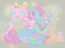 Size: 686x505 | Tagged: safe, artist:furbey, derpibooru import, minty, earth pony, pony, g3, plushie, solo