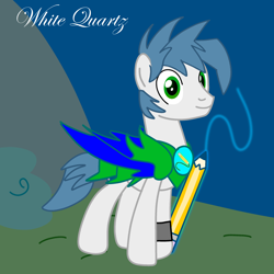 Size: 2650x2650 | Tagged: safe, artist:fanvideogames, derpibooru import, oc, oc:white quartz, pony, male, solo