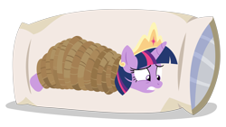 Size: 8000x4500 | Tagged: safe, artist:gypsykumquat, derpibooru import, twilight sparkle, twilight sparkle (alicorn), alicorn, stranger than fan fiction, .svg available, bdsm, body pillow, bondage, crown, inkscape, jewelry, pillow, regalia, rope, rope bondage, show accurate, simple background, svg, transparent background, vector