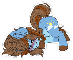 Size: 3600x3000 | Tagged: safe, artist:cobaltmist, derpibooru import, part of a set, oc, oc only, oc:sertpony, earth pony, blue coat, blushing, brown mane, chibi, cute, ear fluff, ears, male, simple background, solo, transparent background