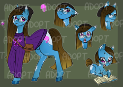 Size: 2039x1446 | Tagged: safe, artist:natt333, derpibooru import, oc, earth pony, pony, adoptable, auction, auction open, earth pony oc, signature, watermark