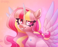 Size: 4096x3277 | Tagged: safe, artist:irinamar, derpibooru import, oc, oc only, alicorn, pony, alicorn oc, horn, solo, wings