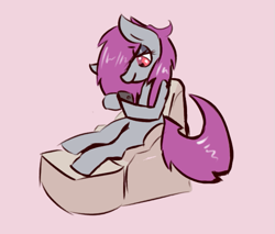 Size: 607x516 | Tagged: safe, artist:fluor1te, derpibooru import, oc, oc only, oc:fluorite, earth pony, pony, cellphone, drawpile, female, feral, mare, phone, ponysona, simple background, sitting, sofa, solo