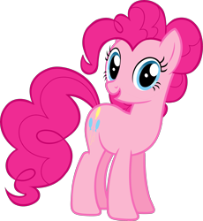 Size: 3223x3508 | Tagged: safe, derpibooru import, part of a set, pinkie pie, earth pony, pony, g4, .svg available, female, mare, official, simple background, solo, stock vector, svg, transparent background, vector