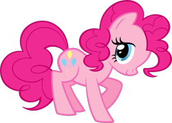 Size: 3763x2697 | Tagged: safe, derpibooru import, part of a set, pinkie pie, earth pony, pony, g4, .svg available, female, mare, official, simple background, solo, stock vector, svg, transparent background, vector