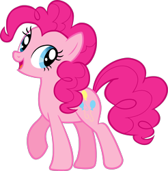 Size: 3352x3407 | Tagged: safe, derpibooru import, part of a set, pinkie pie, earth pony, pony, a friend in deed, g4, .svg available, female, mare, official, simple background, solo, stock vector, svg, transparent background, vector