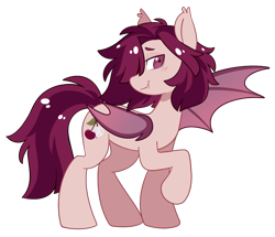 Size: 1520x1310 | Tagged: safe, artist:crimmharmony, derpibooru import, oc, oc only, oc:crimm harmony, bat pony, bat pony oc, bat wings, male, nonbinary, rule 63, simple background, solo, spread wings, stallion, transparent background, wings