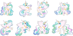 Size: 11931x5944 | Tagged: safe, derpibooru import, princess celestia, alicorn, pony, g4, .svg available, female, jewelry, mare, multeity, official, regalia, simple background, solo, stock vector, svg, transparent background, vector