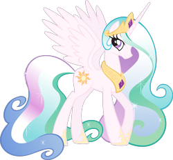 Size: 2629x2440 | Tagged: safe, derpibooru import, part of a set, princess celestia, alicorn, pony, g4, .svg available, female, mare, official, simple background, solo, stock vector, svg, transparent background, vector