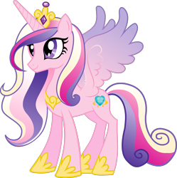 Size: 1901x1911 | Tagged: safe, derpibooru import, part of a set, princess cadance, alicorn, pony, g4, .svg available, female, mare, official, simple background, solo, stock vector, svg, transparent background, vector
