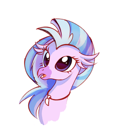 Size: 1548x1739 | Tagged: artist needed, source needed, safe, derpibooru import, silverstream, hippogriff, female, simple background, solo, white background