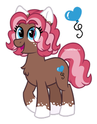 Size: 1500x1900 | Tagged: safe, artist:pink-pone, derpibooru import, oc, oc only, oc:ginger bread, earth pony, pony, female, mare, simple background, solo, transparent background