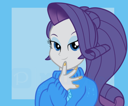 Size: 5840x4832 | Tagged: safe, artist:milkyboo898, derpibooru import, rarity, human, equestria girls, female, humanized, solo