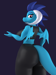 Size: 1500x2000 | Tagged: safe, artist:argos90, derpibooru import, princess ember, dragon, 3d, breasts, butt, clothes, dragoness, female, lizard breasts, princess embreast, princess embutt, sports outfit, thighs, thunder thighs