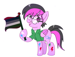 Size: 1024x768 | Tagged: safe, artist:mlpcartel, derpibooru import, oc, oc only, oc:dragonfly, pegasus, pony, dead, fetish, implied necrophilia, necrophile, parent:fluttershy, pride, pride flag, pride month, simple background, transparent background