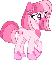 Size: 1139x1329 | Tagged: safe, artist:moonfluffysnow, artist:tanahgrogot, derpibooru import, oc, oc only, oc:annisa trihapsari, earth pony, pony, base used, cute, female, happy, mare, ocbetes, open mouth, open smile, ponysona, simple background, smiling, solo, transparent background