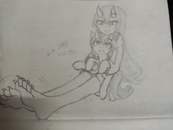 Size: 4000x3000 | Tagged: safe, artist:cz, derpibooru import, pony, feet, foot focus, hololive, nikiri yamame, ponified, species swap, traditional art, vtb, vtuber