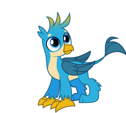 Size: 1901x1713 | Tagged: artist needed, safe, derpibooru import, gallus, griffon, male, simple background, solo, transparent background, vector