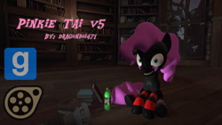 Size: 1280x720 | Tagged: safe, artist:dragonboi471, derpibooru import, oc, oc only, oc:pinkie tai, pony, 3d, download at source, downloadable, flashlight (object), gmod, mountain dew, sharp teeth, solo, teeth