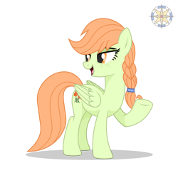 Size: 3000x3000 | Tagged: safe, artist:r4hucksake, derpibooru import, oc, oc:marigold charm, pegasus, pony, base used, female, mare, simple background, solo, transparent background