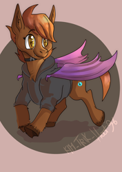 Size: 2480x3508 | Tagged: safe, derpibooru import, oc, bat pony, pegasus, bat wings, clothes, cute, solo, wings