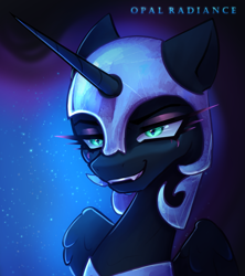 Size: 2651x2982 | Tagged: safe, artist:opal_radiance, derpibooru import, nightmare moon, pony, unicorn, kofi, solo