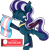 Size: 2391x2423 | Tagged: safe, artist:pure-blue-heart, derpibooru import, oc, oc only, oc:heartfang, oc:heartfang midnightsky, bat pony, asexual pride flag, bat pony oc, cute, eyes closed, fangs, female, folded wings, jewelry, male to female, mare, mouth hold, necklace, ocbetes, patreon, patreon reward, pride, pride flag, pride month, raised hoof, raised leg, simple background, transformation, transgender, transgender pride flag, transgender transformation, transparent background, two toned mane, wings