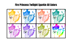 Size: 2560x1440 | Tagged: safe, derpibooru import, princess twilight 2.0, twilight sparkle, twilight sparkle (alicorn), alicorn, princess twilight sparkle (episode), the last problem, fire, hasbro, older, older twilight, simple background, white background