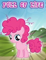 Size: 576x745 | Tagged: safe, derpibooru import, pinkie pie, earth pony, pony, cropped, female, filly, filly pinkie pie, foal, gameloft, mare, meme, my little pony: magic princess, solo, wow! glimmer, younger