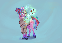 Size: 2388x1668 | Tagged: safe, artist:nightprince-art, derpibooru import, buttons (g1), pony, unicorn, g1, solo