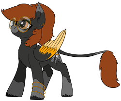 Size: 1442x1200 | Tagged: safe, artist:brainiac, derpibooru import, oc, oc:scarlet sundown, pegasus, art fight, simple background, solo, transparent background