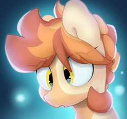 Size: 2359x2202 | Tagged: safe, artist:mochi_nation, derpibooru import, oc, oc only, oc:flame egg, earth pony, pony, bust, coat markings, eye clipping through hair, female, high res, mare, solo