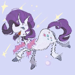 Size: 2048x2048 | Tagged: safe, artist:puppetizer, derpibooru import, rarity, pony, unicorn, bracelet, clothes, ear fluff, ear piercing, ears, facial hair, female, goatee, jewelry, piercing, scarf, solo, solo female, unshorn fetlocks