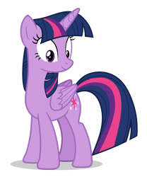 Size: 4000x4800 | Tagged: safe, alternate version, artist:gypsykumquat, derpibooru import, twilight sparkle, alicorn, pony, .svg available, absurd resolution, female, high res, inkscape, show accurate, simple background, smiling, solo, svg, transparent background, vector