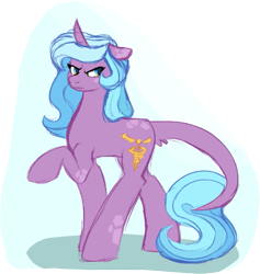 Size: 677x713 | Tagged: safe, artist:gammanullzero, derpibooru import, idw, radiant hope, pony, unicorn, februpony, leonine tail, partially transparent background, simple background, solo, tail, transparent background