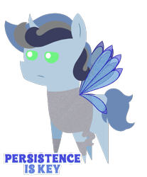 Size: 663x800 | Tagged: safe, artist:kosmiktym, derpibooru import, oc, oc only, oc:bounded-time, pony, fairy, fairy wings, pointy ponies, simple background, solo, transparent background, wings