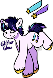 Size: 1260x1857 | Tagged: safe, artist:sexygoatgod, derpibooru import, oc, oc only, oc:glitter glow, unicorn, adoptable, male, offspring, parent:shining armor, parent:starlight glimmer, parents:shininglimmer, simple background, solo, transparent background