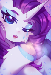 Size: 2572x3768 | Tagged: safe, artist:dedfriend, derpibooru import, rarity, pony, unicorn, solo