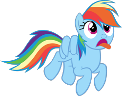 Size: 2775x2179 | Tagged: source needed, safe, artist:rosasaav, derpibooru import, rainbow dash, pegasus, female, flying, full body, mare, simple background, solo, tongue, tongue out, transparent background, vector