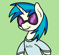 Size: 2048x1935 | Tagged: safe, artist:ewoudcponies, derpibooru import, dj pon-3, vinyl scratch, pony, unicorn, butts, clothes, female, shirt, solo