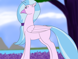 Size: 1600x1200 | Tagged: safe, artist:saintgryphonii, derpibooru import, silverstream, hippogriff, female, mare, solo