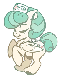 Size: 411x535 | Tagged: safe, artist:thegamercolt, derpibooru import, oc, oc:nurse nimble, pegasus, pony, female, mare, simple background, solo, transparent background