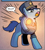 Size: 704x781 | Tagged: safe, artist:cheezedoodle96, derpibooru import, idw, earth pony, pony, spoiler:comic, spoiler:comicponyvillemysteries3, clothes, elderly, flashlight (object), hat, male, ponyville mysteries, security guard, stallion, uniform, unnamed character, unnamed pony