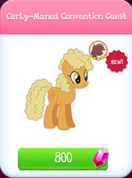 Size: 666x893 | Tagged: safe, derpibooru import, idw, earth pony, pony, crack is cheaper, english, female, gameloft, gem, idw showified, mare, mobile game, my little pony: magic princess, numbers, official, text, unnamed character, unnamed pony