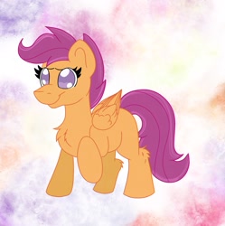 Size: 1771x1777 | Tagged: safe, artist:cinematic-fawn, derpibooru import, scootaloo, pony, solo