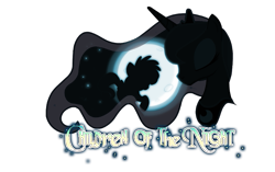 Size: 833x522 | Tagged: dead source, safe, artist:lionheartcartoon, derpibooru import, princess luna, alicorn, pony, artifact, children of the night, female, filly, foal, full moon, moon, nostalgia, simple background, transparent background