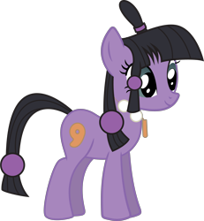 Size: 3680x3988 | Tagged: safe, artist:ambits, derpibooru import, pony, maya fey, ponified, simple background, solo, species swap, transparent background